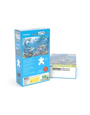 P. 150 PÇS TUBARÕES 3926