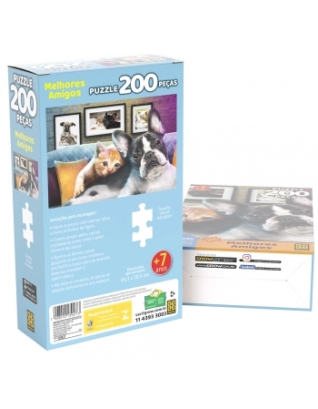 P. 200 PÇS MELHORES AMIGOS 3927