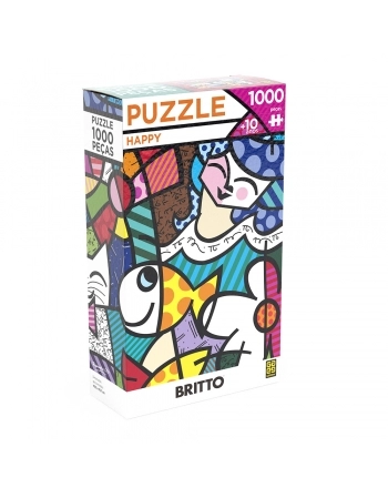 P. 1000 PÇ ROMERO BRITTO - HAPPY