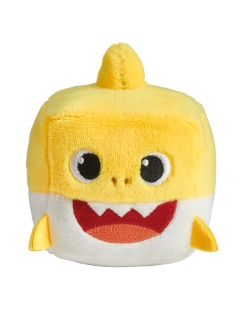 BABY SHARK CUBO DE PELUCIA COM MUSICA SORTIDO DISPLAY C/ 24
