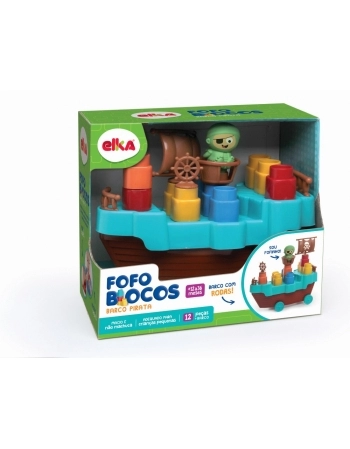 FOFO BLOCOS BARCO PIRATA 1045
