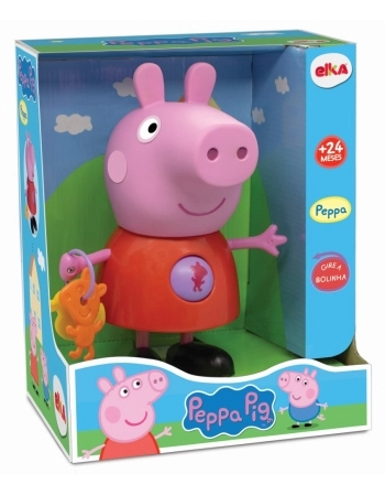 BONECO PEPPA PIG COM ATIVIDADES - PEPPA 1097