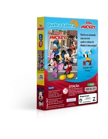 P. 100 PEÇAS MICKEY 8001