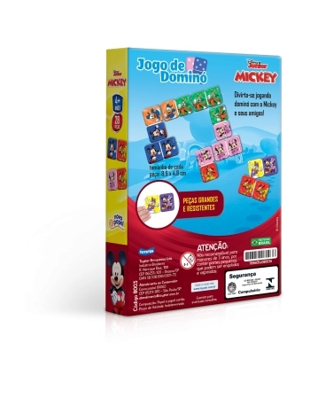 JOGO DE DOMINÓ MICKEY 8003