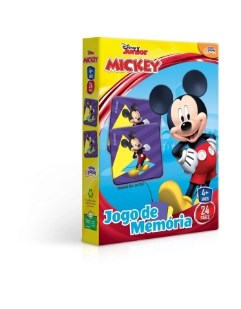 JOGO DE MEMÓRIA MICKEY 8004