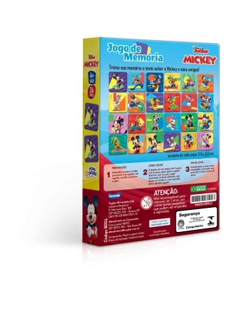 JOGO DE MEMÓRIA MICKEY