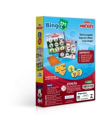 JOGO BINGO MICKEY