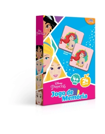 JOGO DE MEMÓRIA PRINCESAS 8010