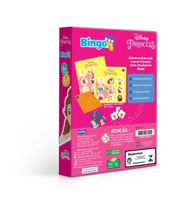 JOGO BINGO PRINCESAS