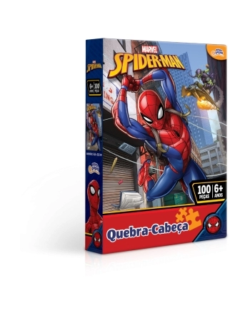 P. 100 PEÇAS HOMEM ARANHA