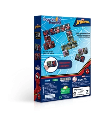 JOGO DE DOMINÓ HOMEM ARANHA 8015