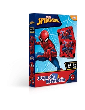 JOGO DE MEMÓRIA HOMEM ARANHA 8016