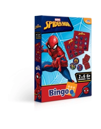 JOGO BINGO HOMEM ARANHA