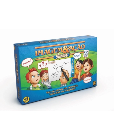 Jogo Desenho E Ação - Diversão Em Família A Partir De 6 Anos