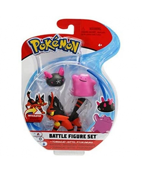 POKEMON PACK COM 3 FIGURAS SORTIDAS