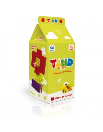 BLOCOS DE MONTAR TAND KIDS 50 PEÇAS