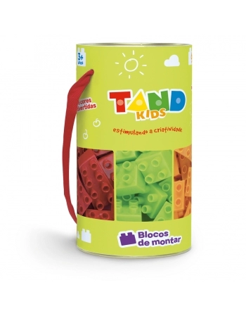 BLOCOS DE MONTAR TAND KIDS 60 PEÇAS