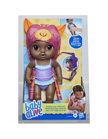 BABY ALIVE DIA DE SOL NEGRA F2570