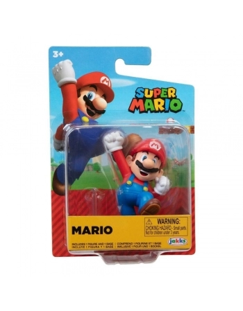 SUPER MARIO BONECO 2.5 POLEGADAS COLECIONÁVEL SORTIDO 3001