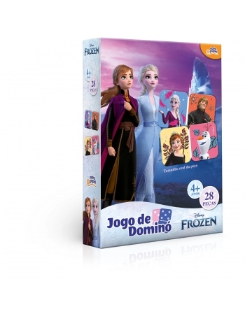 JOGO DE DOMINÓ FROZEN 8029