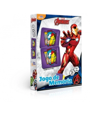 JOGO DE MEMÓRIA VINGADORES