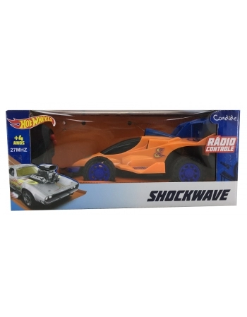 CONTROLE SHOCKWAVE HOT WHEELS 3 FUNÇÕES PILHA SORTIDO