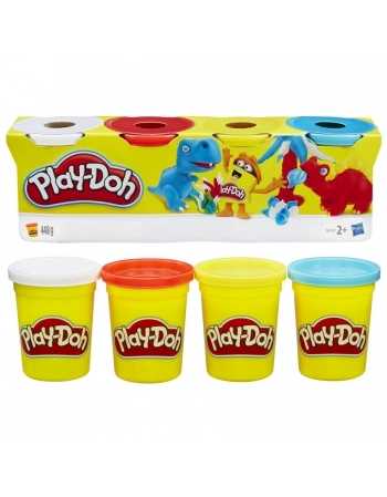 PLAY DOH 4 POTES SORTIDOS B5517