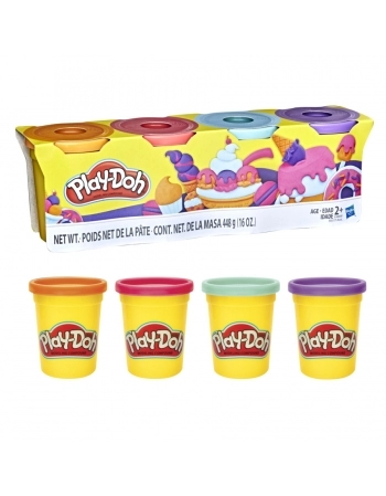 PLAY DOH 4 POTES SORTIDOS B5517