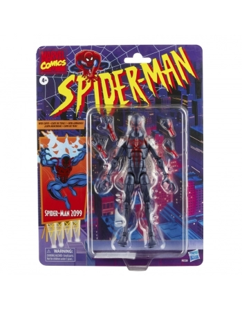 SPD LEGENDS FIG VINTAGE SPIDERMAN TRAJE PRETO F0230
