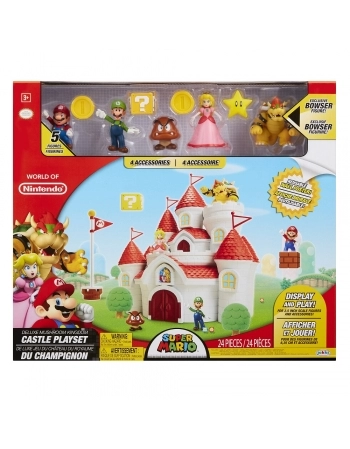 SUPER MARIO CASTELO DELUXE MUSHROOM KINGDOM
