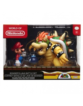 SUPER MARIO PLAYSET MARIO VS BOWSER