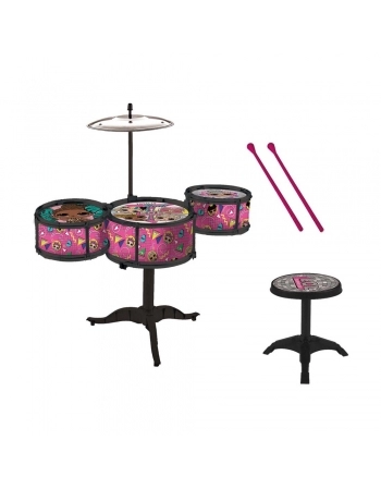 INSTRUMENTO MUSICAL BATERIA PEQ LOL SURPRISE 9824