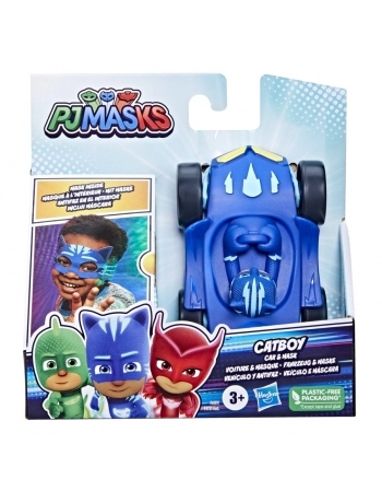 PJ MASKS CATBOY CAR AND MASK SET F4597