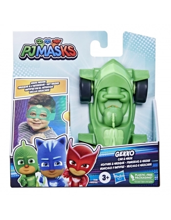 PJ MASKS GEKKO CAR AND MASK SET F4598