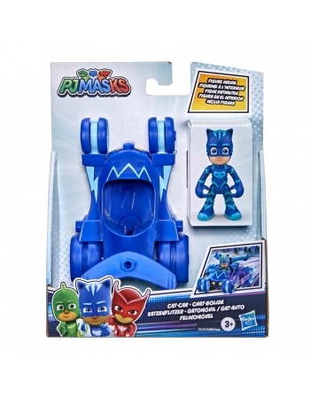 PJ MASKS FIGURA COM VEÍCULO FELINOMÓVEL F2131