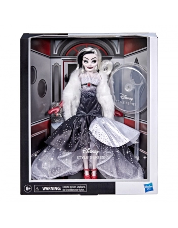 PRINCESAS BONECA STYLE SERIES VILÃS CRUELLA DE VIL F3263