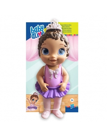 BABY ALIVE DOCE BAILARINA ROXA MORENA F1273